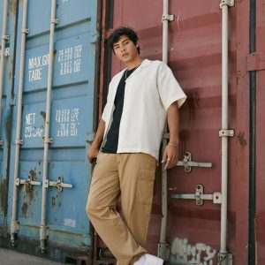 Cargo Drawstring Joggers