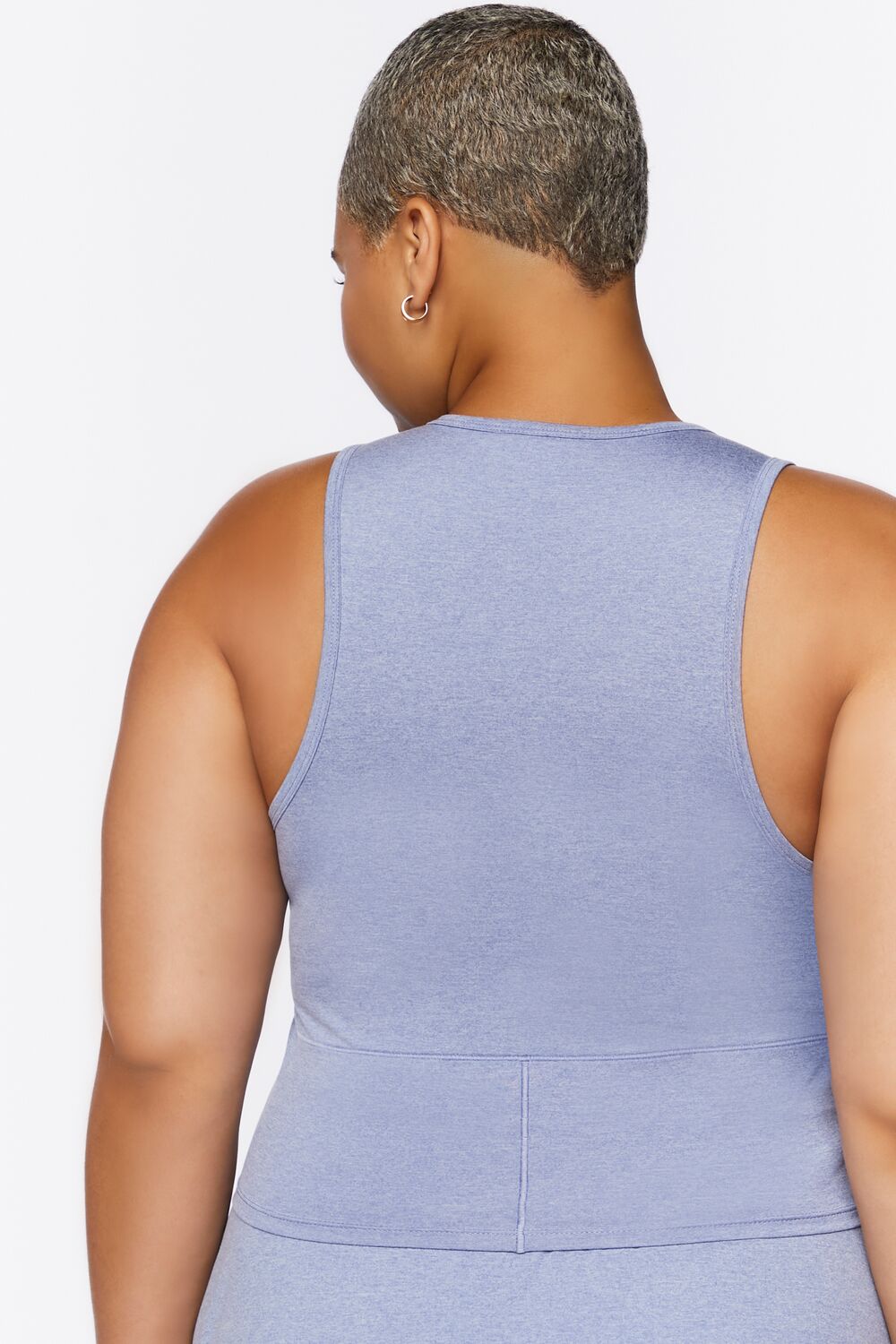 Plus Size Active Cropped Tank Top - Image 8