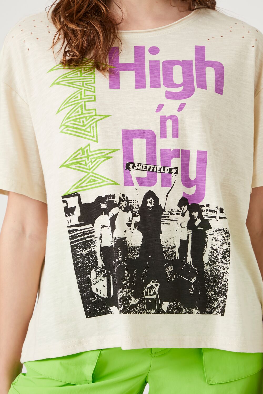 Def Leppard High N Dry Graphic Tee - Image 4