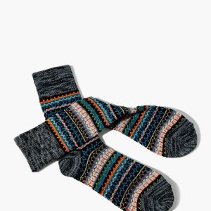 Fair Isle Crew Socks