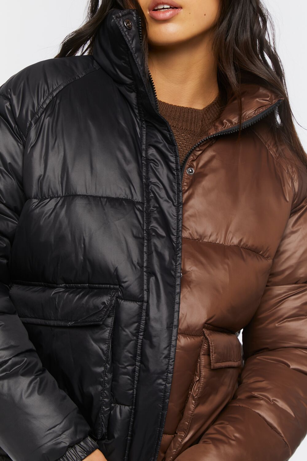 Colorblock Puffer Jacket - Image 5
