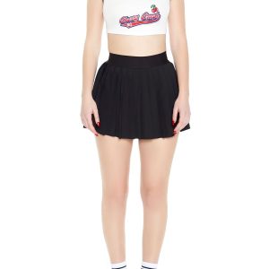 Pleated Mini Skort
