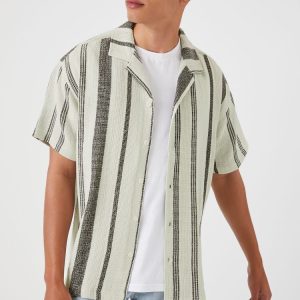 Striped Short-Sleeve Shirt