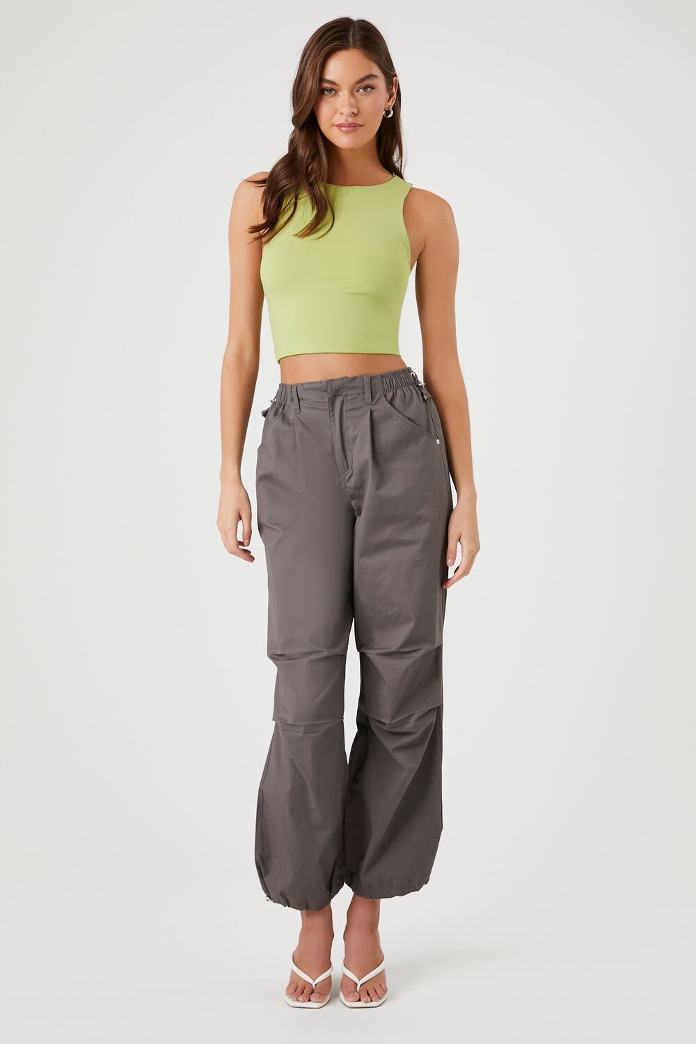Sculpt Shape Cropped Tank Top - Image 34