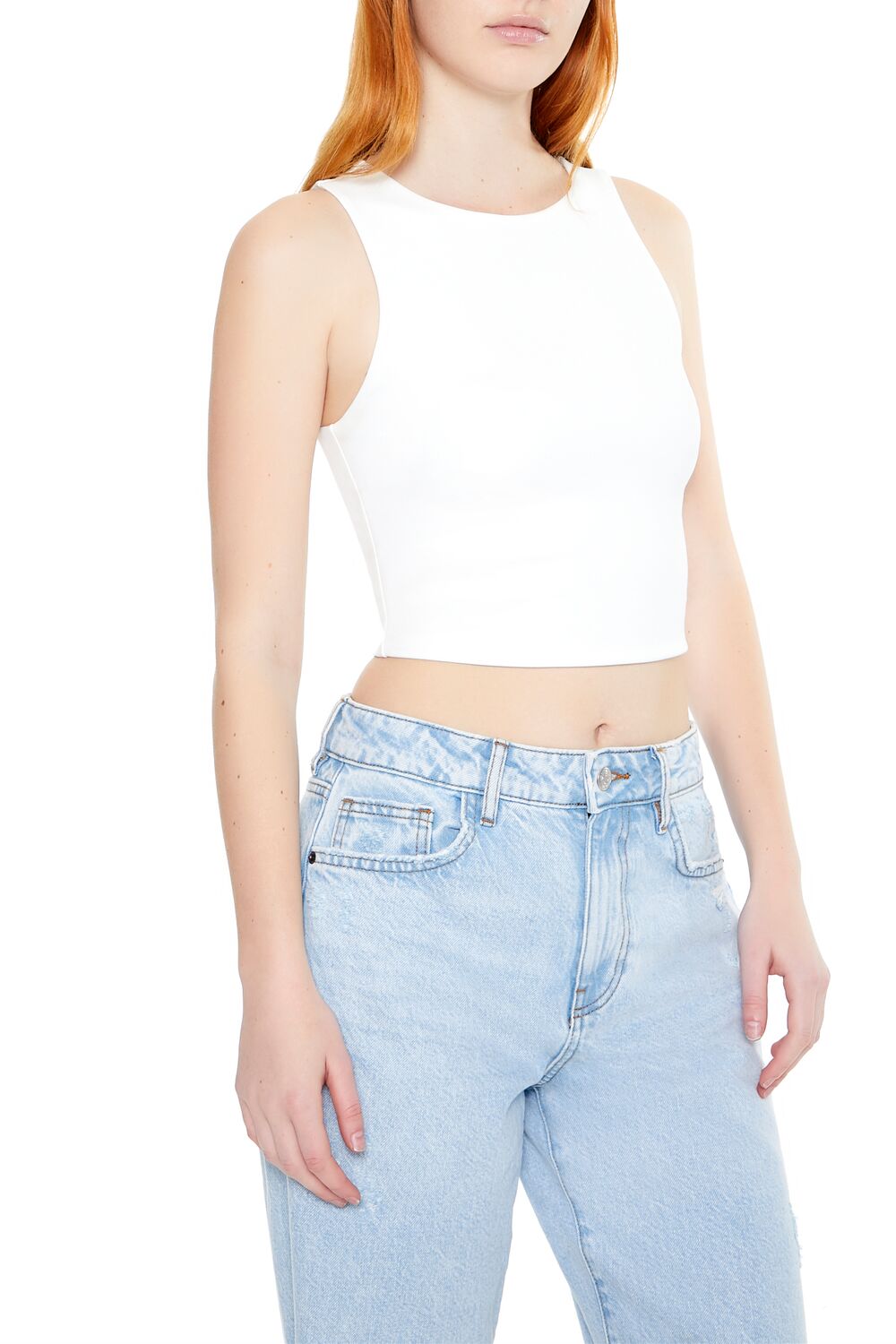 Sculpt Shape Cropped Tank Top - Image 37