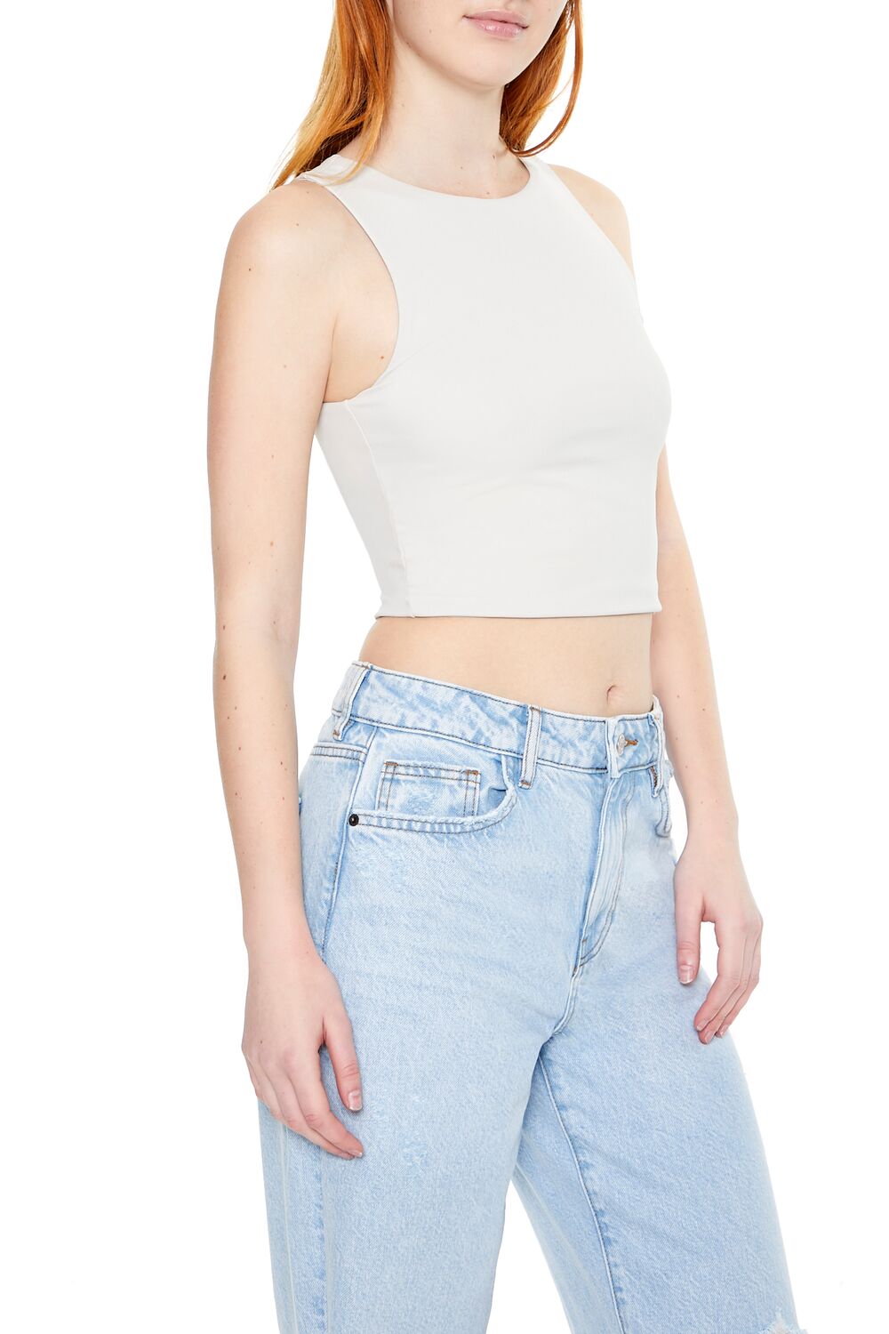 Sculpt Shape Cropped Tank Top - Image 57