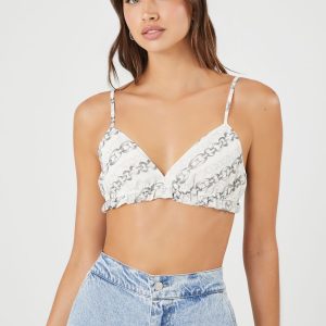 Chain Print Bralette