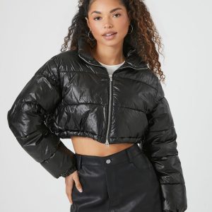 Cropped Puffer Jacket
