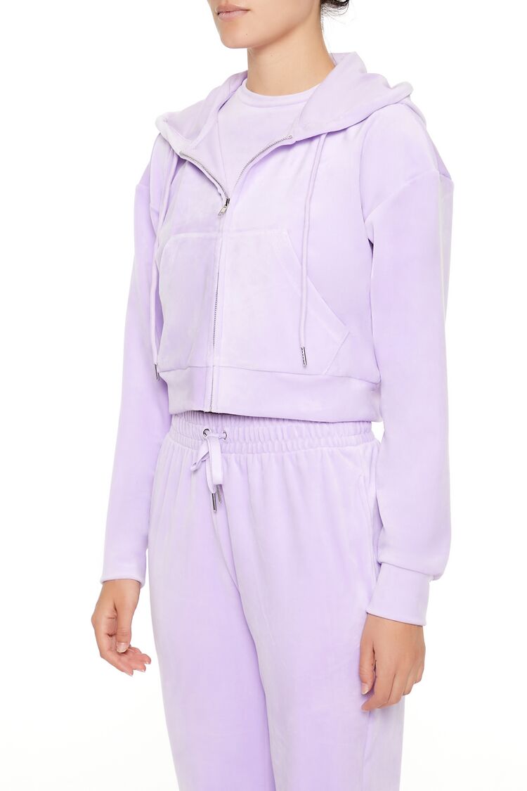 Velour Zip-Up Hoodie - Image 15