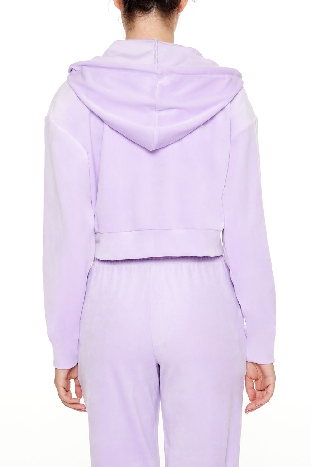 Velour Zip-Up Hoodie - Image 16