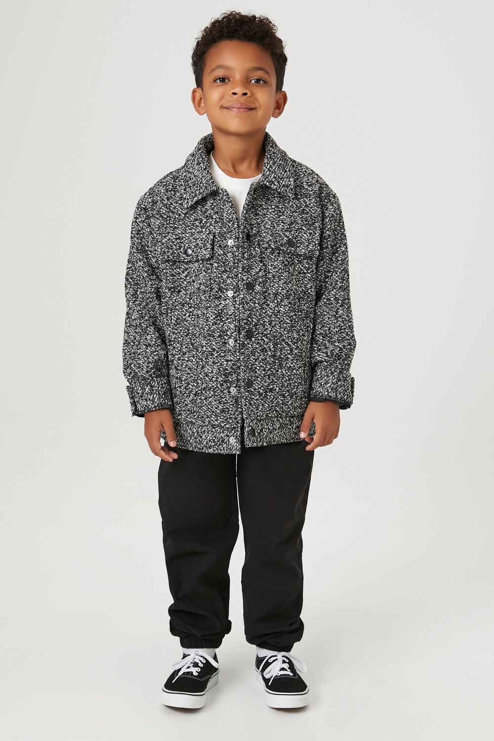 Kids Marled Jacket (Girls + Boys) - Image 4