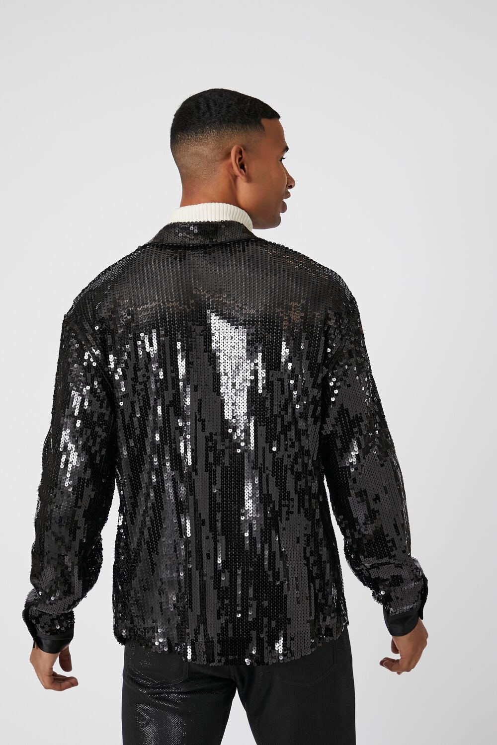 Sequin Drop-Sleeve Shirt - Image 3