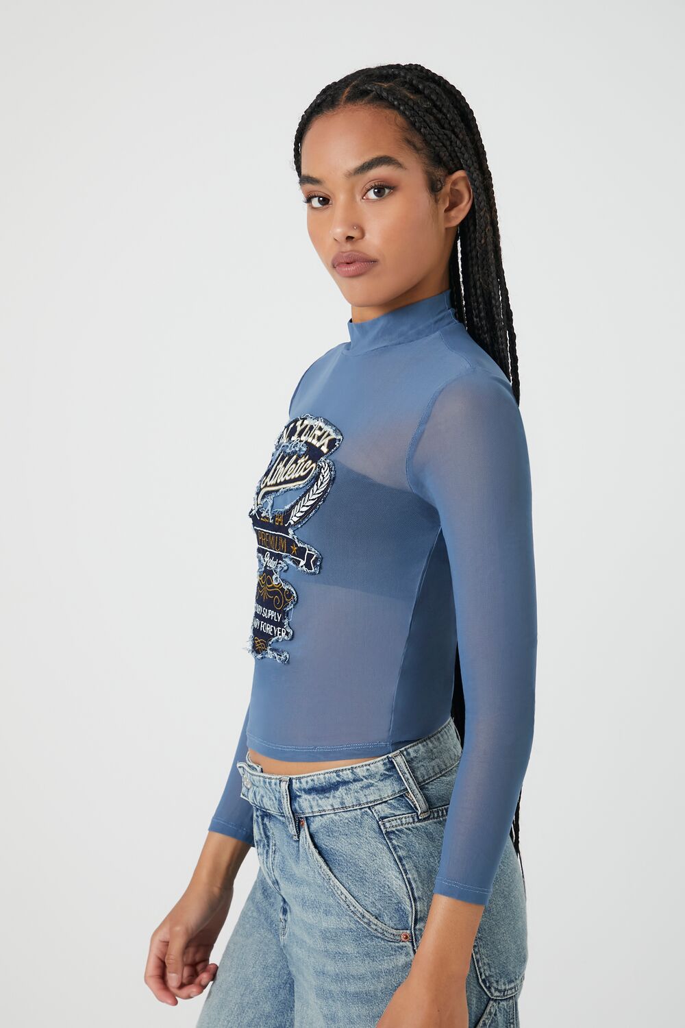 N York Athletic Mesh Top - Image 2