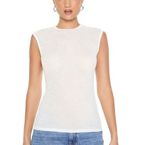 Sleeveless Jersey Top