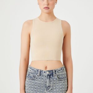 Mineral Wash Crop Top