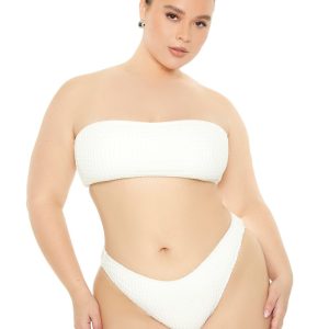 Plus Size Crochet Bikini Bottoms