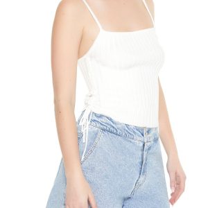 Ribbed Sweater-Knit Cami