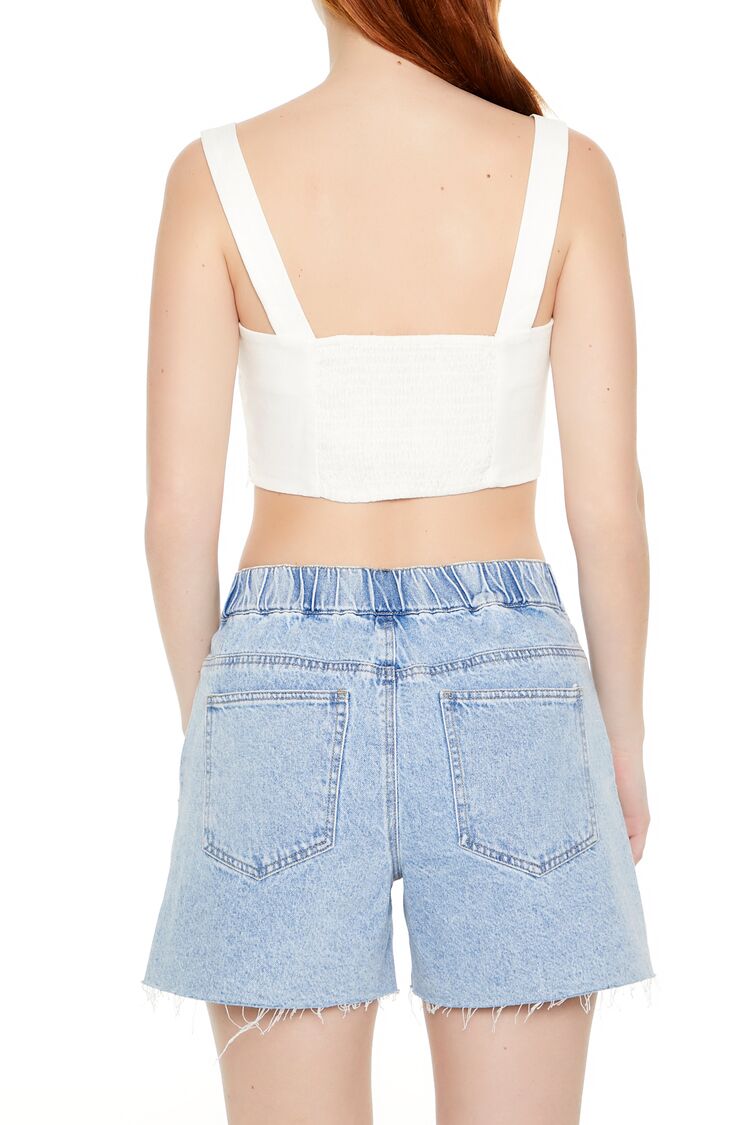 Smocked Crop Top - Image 3
