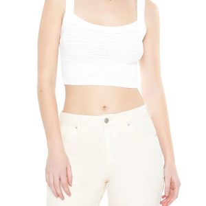 Sweater-Knit Crop Top