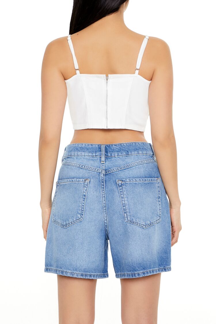Denim Rose Cropped Cami - Image 6