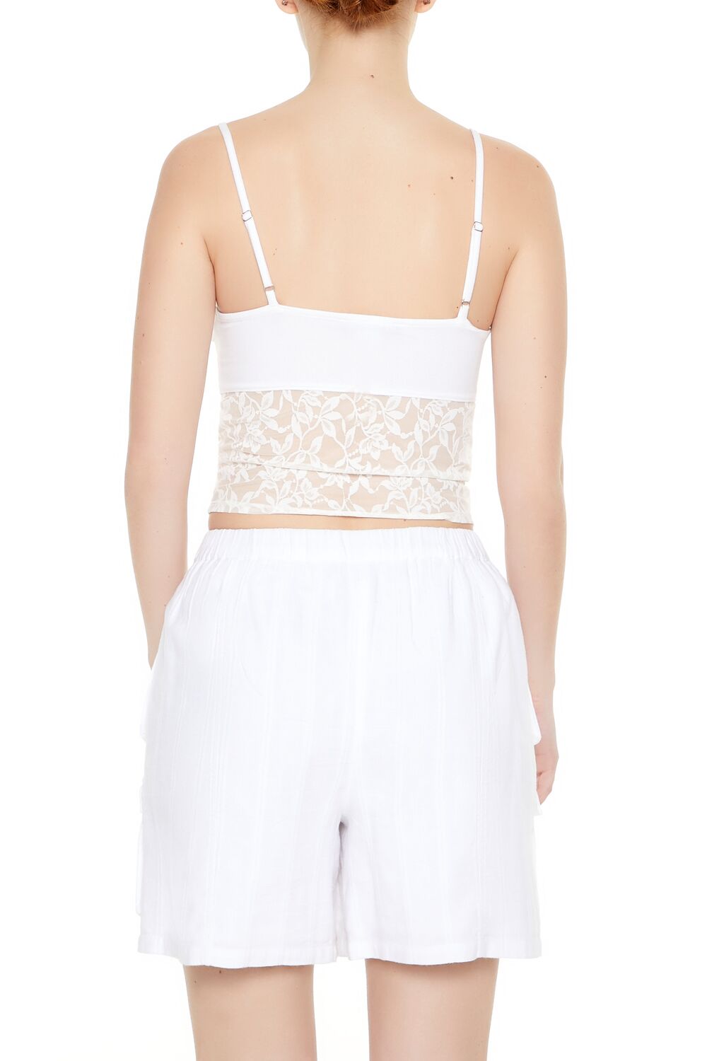 Lace Cropped Cami - Image 3