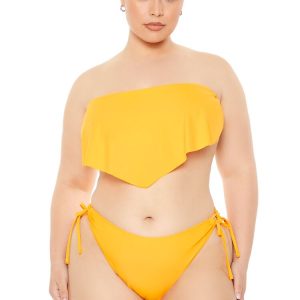 Plus Size Side-Tie Bikini Bottoms