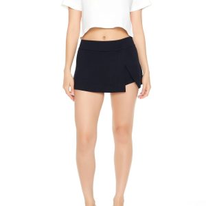 Tulip-Hem Mini Skirt