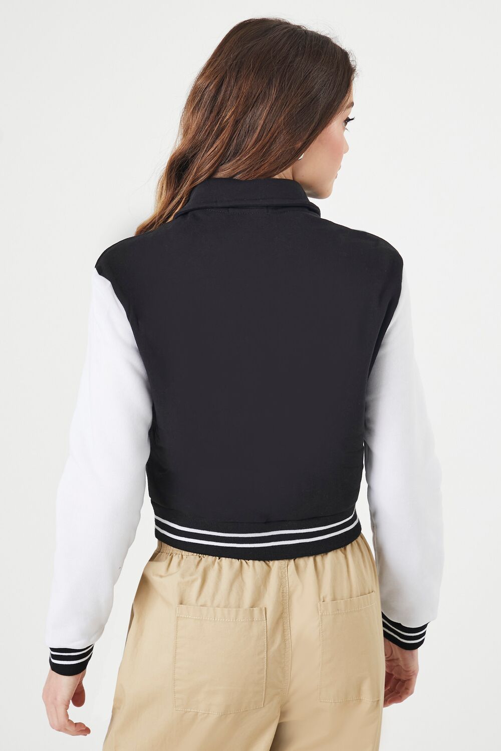 Brooklyn Zip-Up Bomber Jacket - Image 4
