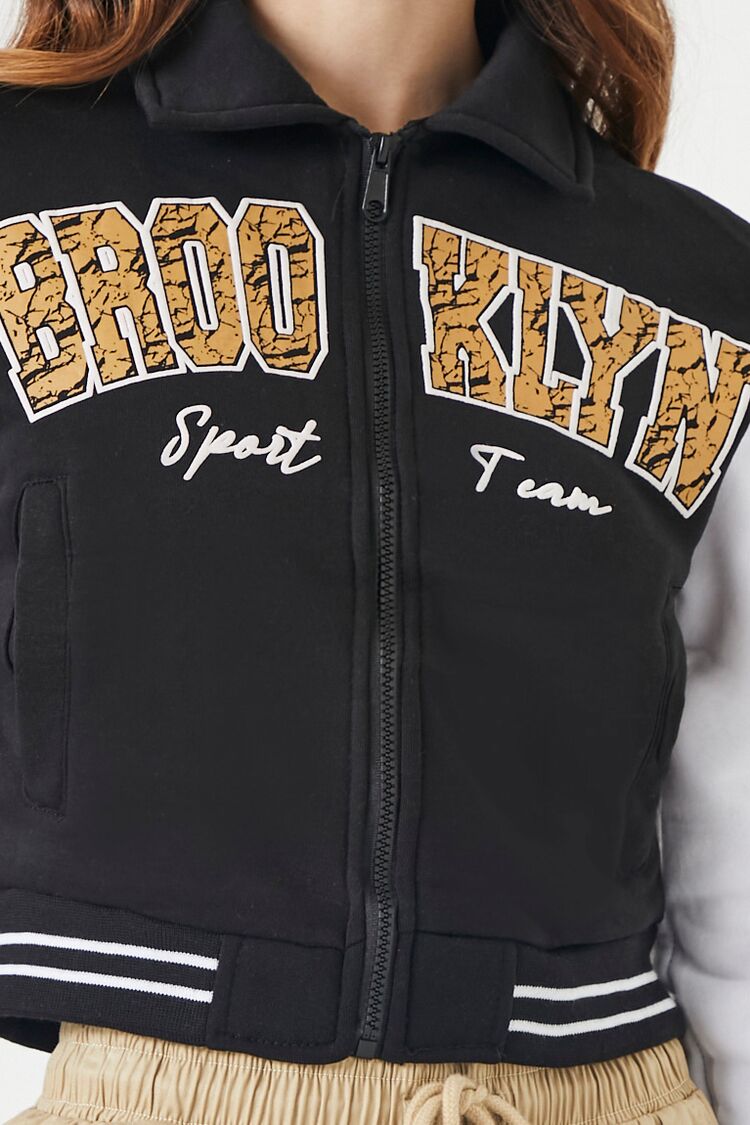 Brooklyn Zip-Up Bomber Jacket - Image 6