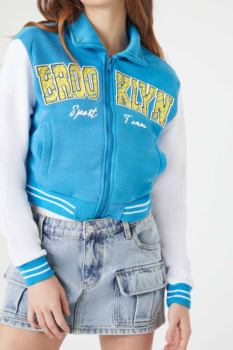 Brooklyn Zip-Up Bomber Jacket - Image 11