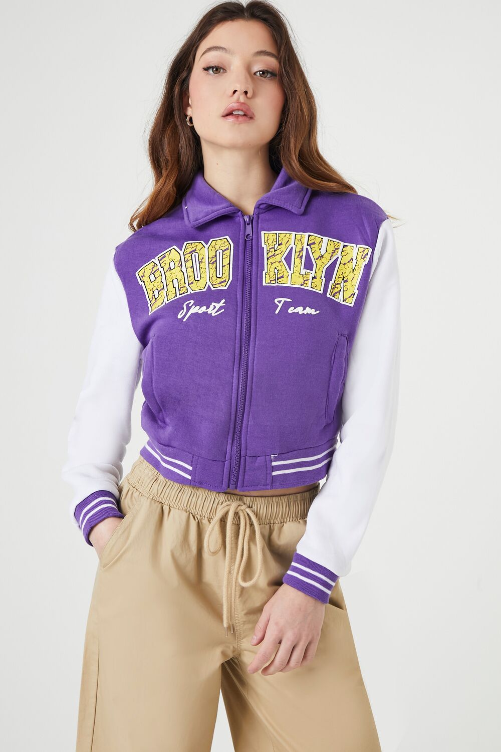 Brooklyn Zip-Up Bomber Jacket - Image 12