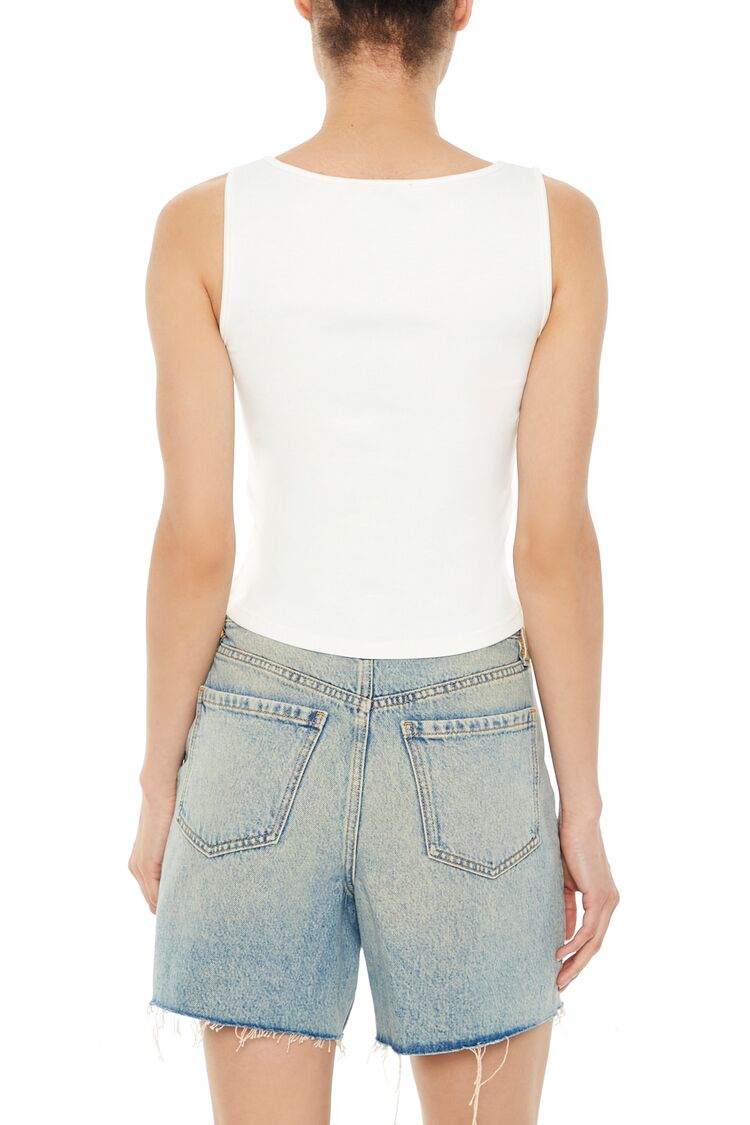 Cutout Tie-Front Tank Top - Image 6