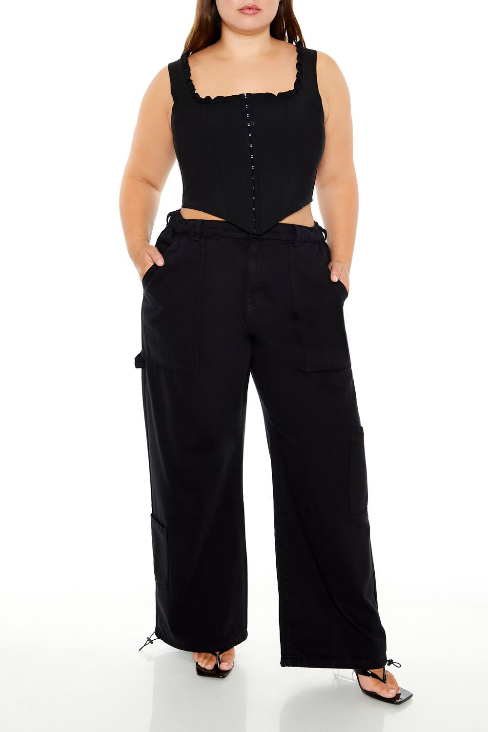 Plus Size Carpenter Joggers