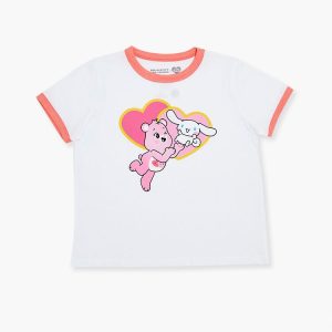 Girls Cinnamoroll & Love-A-Lot Bear Tee (Kids)