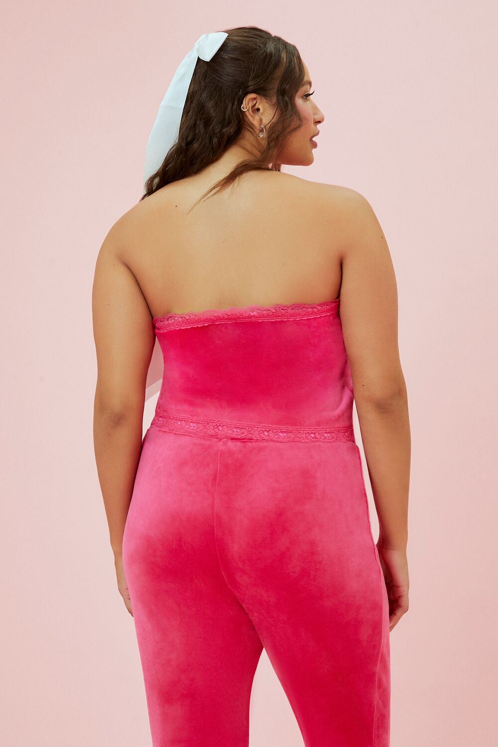 Plus Size Hello Kitty Velour Tube Top - Image 10