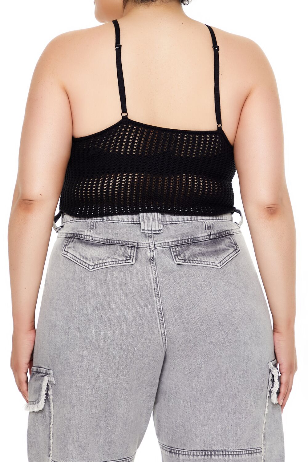 Plus Size O-Ring Sweater-Knit Cami - Image 5