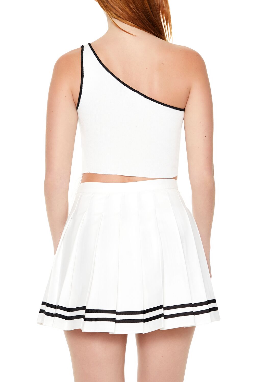 Sweater-Knit One-Shoulder Top - Image 6