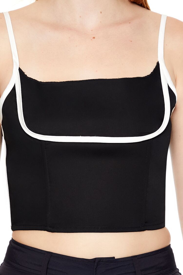 Two-Tone Cropped Cami - Image 3