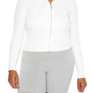 Plus Size California Zip-Up Sweater