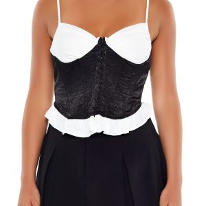 Colorblock Bustier Cami