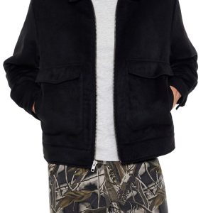 Zip-Up Trucker Jacket