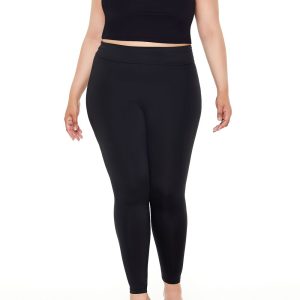 Plus Size Foldover Leggings