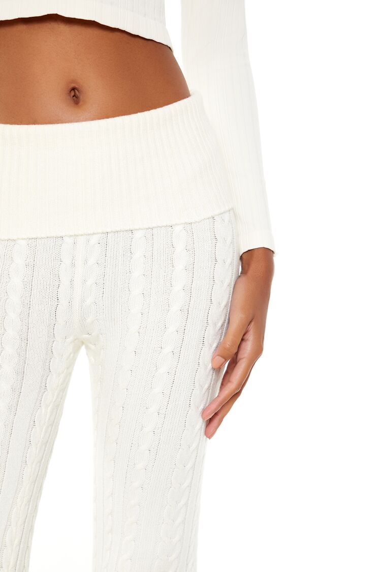 Foldover Sweater-Knit Pants - Image 10