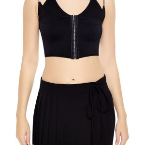 Seamless Halter Cropped Cami