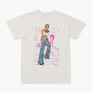Shimmer Foil Saweetie Graphic Tee