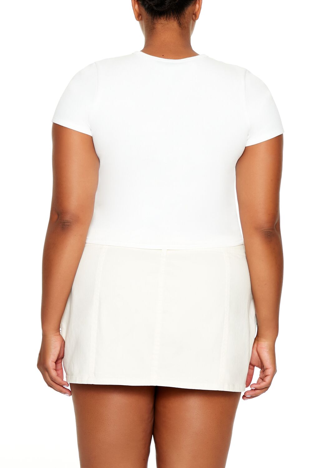 Plus Size Cap No Cap Baby Tee - Image 5