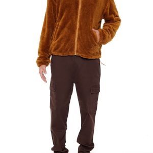 Mid-Rise Drawstring Cargo Joggers