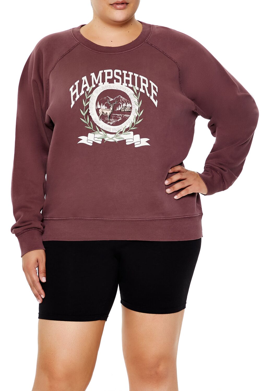 Plus Size Hampshire Fleece Pullover