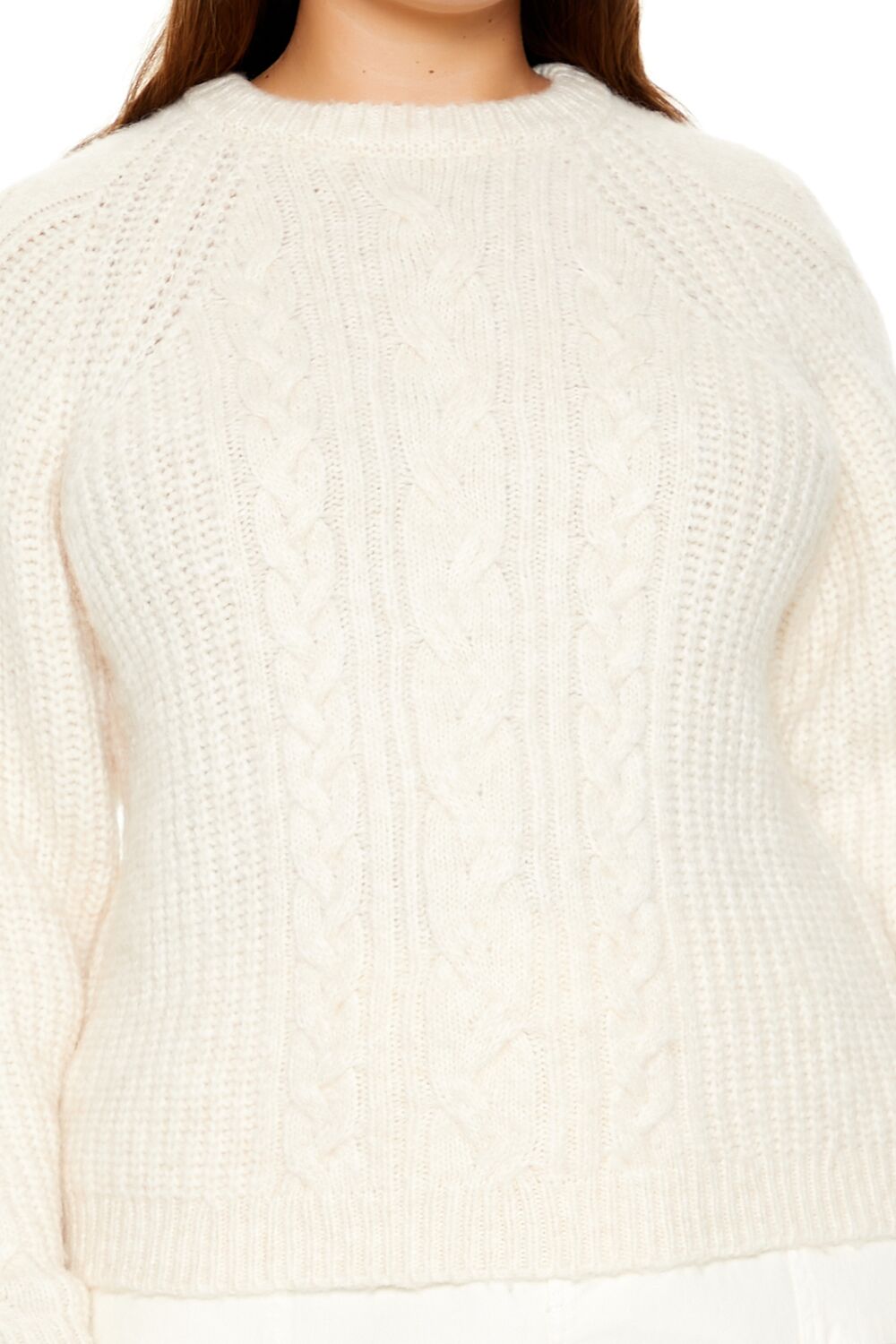 Plus Size Tie-Back Bow Sweater - Image 3