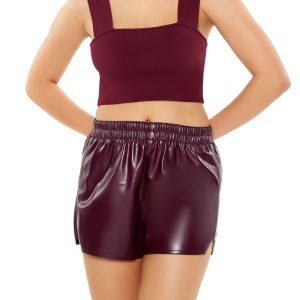 Sweater-Knit Crop Top